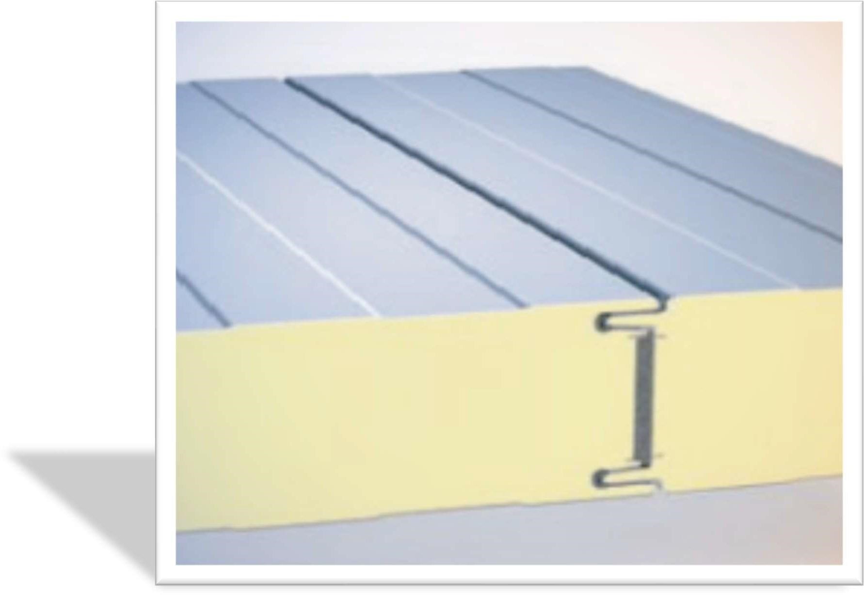 sandwich panel rusuk/rib